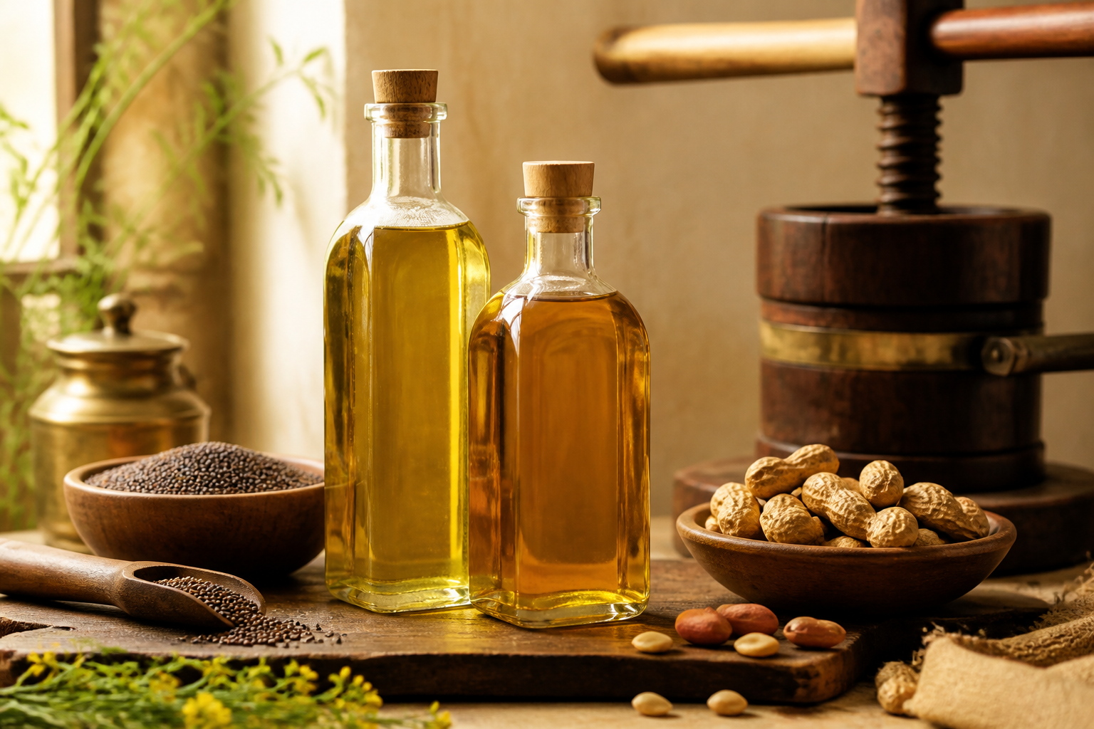 The Right Way to Use Wood-Pressed Oils